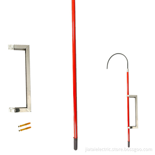 High-Quality Insulated Fiberglass Rescue Rod Hook